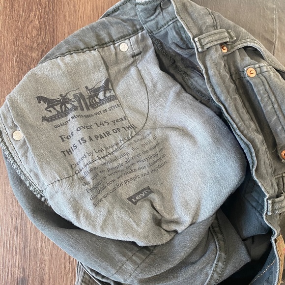 Men’s Levi’s Jeans Gray 34*32 Straight - Picture 6 of 8